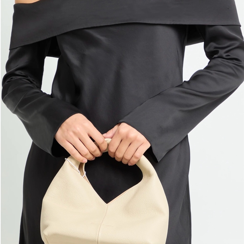 o.p.t LBD Black Off-Shoulder Long Sleeve Bodycon Dress